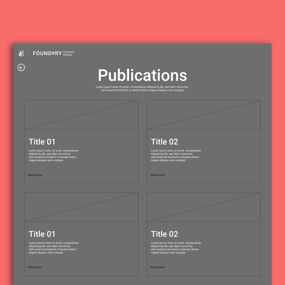 RMB Innovation Hub — RMB — UX/UI interface design by James Mokhasi